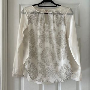 Sundance blouse size Xl 100% Silk
